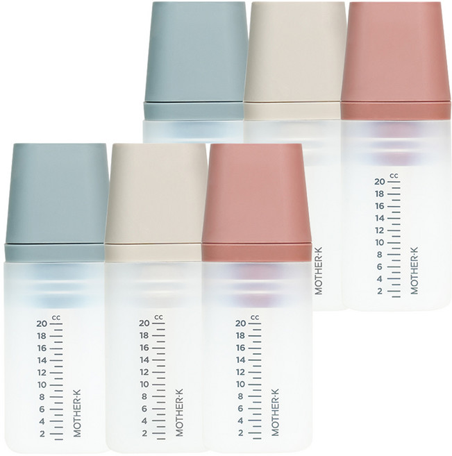 마더케이 실리콘 아기 약병 3종 세트, 2세트