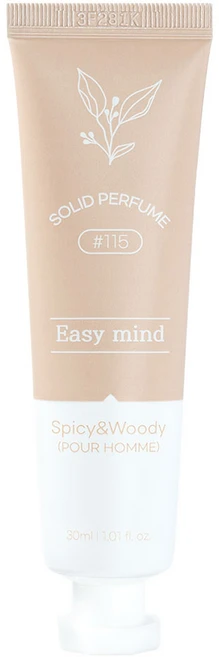 이지마인드 고체향수 115 스파이시 앤 우디향, 1개, 30ml - 쿠팡