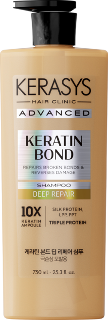 케라시스 어드밴스드 케라틴 본드 딥 리페어 샴푸, 750ml, 1개