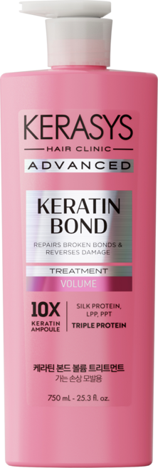 케라시스 어드밴스드 케라틴 본드 볼륨 트리트먼트, 1개, 750ml