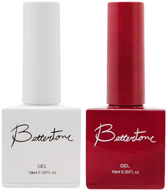 SM IVIT Bettertone 紅白指甲油2件組 美甲檢定專用, 紅色，白色, 20ml, 1組