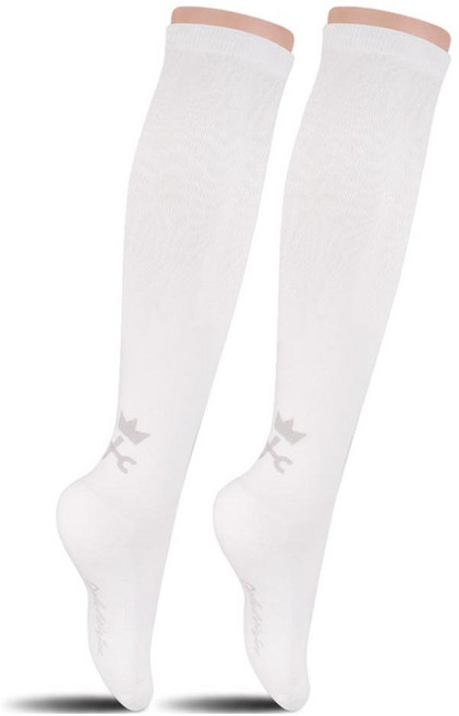 까스텔바작 여성용 쿠션 니삭스 2족 세트 CSW-09, 화이트, 1세트