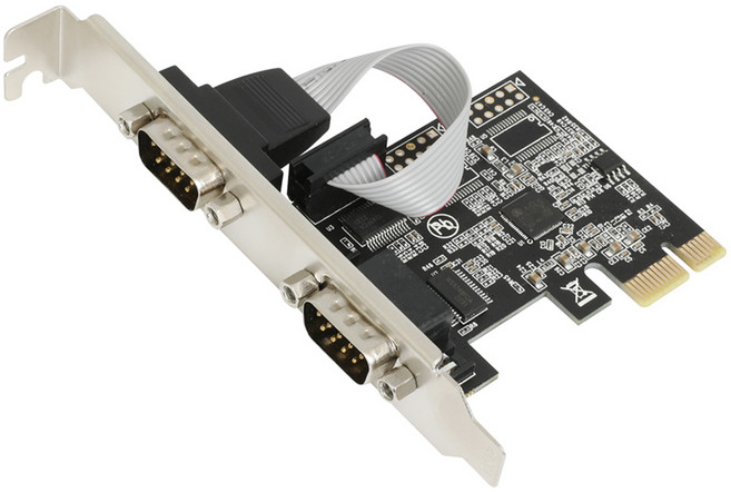 넥시 RS232 2포트 PCI-Express 카드 NX-RS232EX-2P / NX1328, 1개