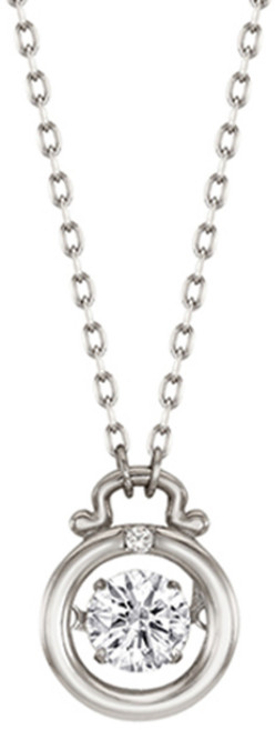 티르리르 여성용 댄싱 락 실버 목걸이 + 쇼핑백 TNSSVW13855M