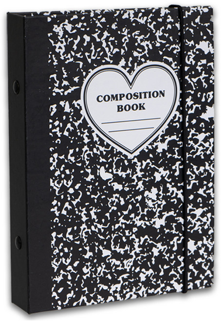 루카랩 컴포지션 아카이브 19R 6공 하드커버 + 밴드 세트, 블랙링 + 블랙, 1세트