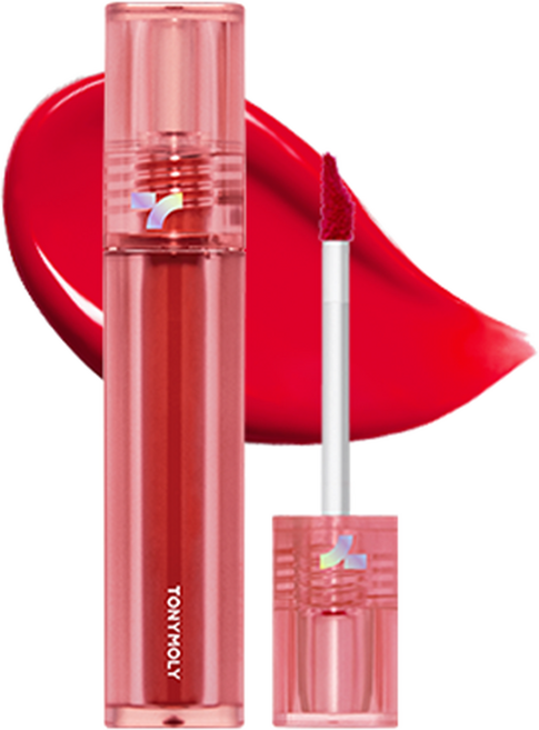 TONYMOLY 完美耀眼唇釉, 05 Petal Shocking, 1支