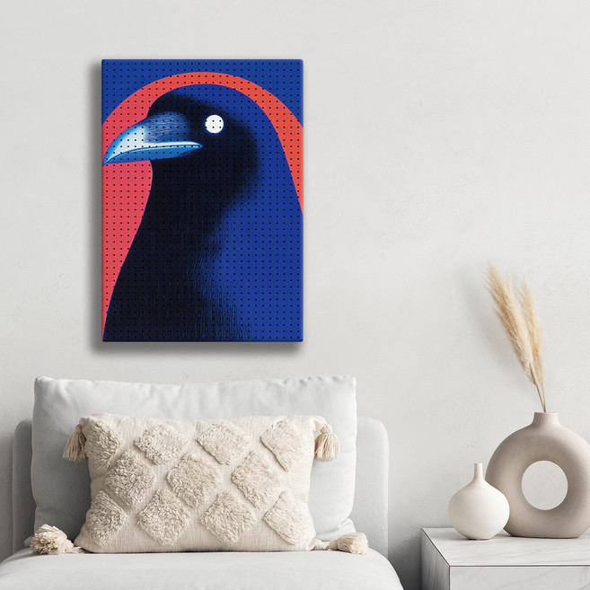 타공판닷컴 UV 프린팅 타공판 700x1500mm, 1개, 밤의 울림