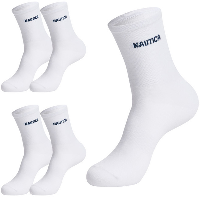 NAUTICA 基本款長襪 5雙