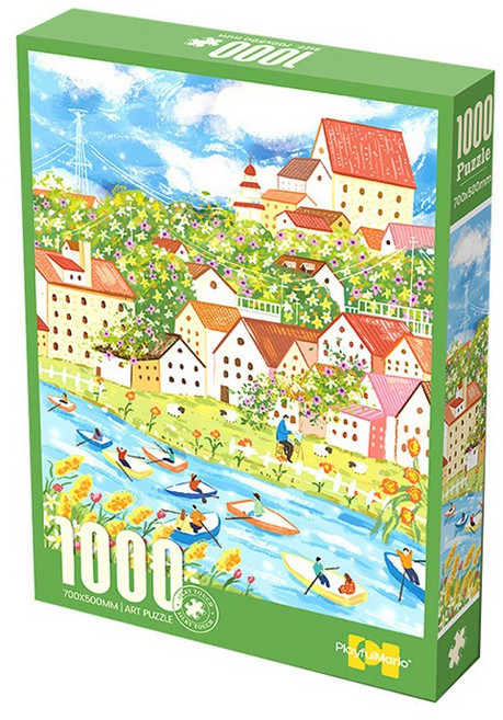 playfulmario 화려한 배경의 퍼즐, 상품8, 1개, 1000피스