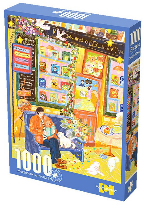 playfulmario 화려한 배경의 퍼즐, 상품20, 1개, 1000피스
