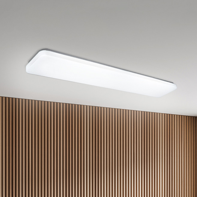 멜리빙 LED 에어 주방등 60W, 주광색(화이트)