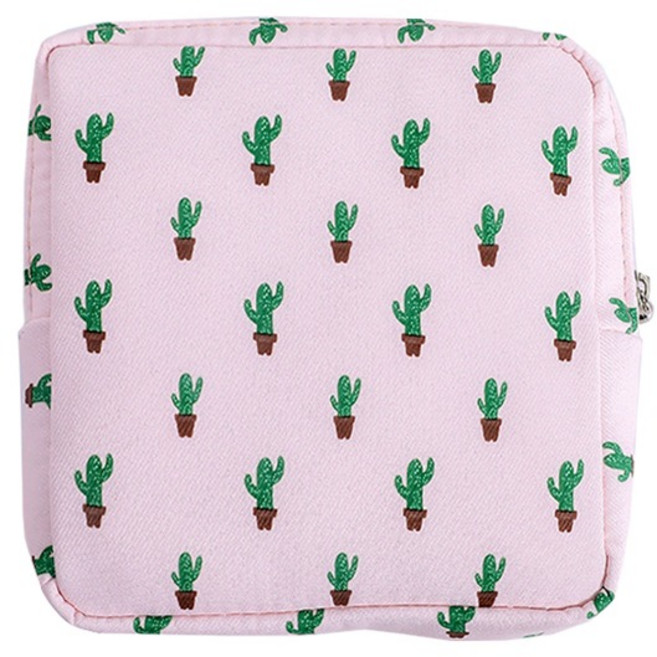 뷰레이터닷컴 솔라 미니 생리대 립스틱 화장품 파우치