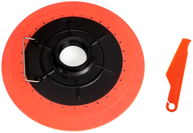 세인티에프 구리스 충전 흡입판 일반형 56 / 60mm, 1개