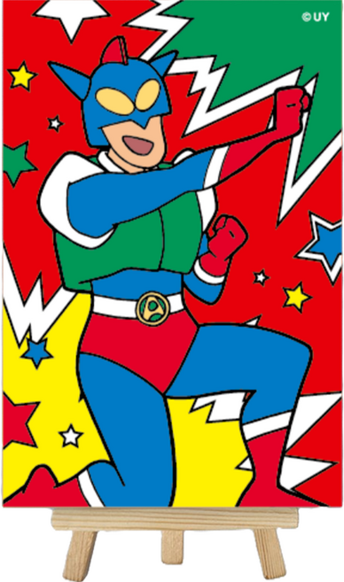 아이러브페인팅 짱구 보석십자수 DIY CUBIC PAINTING 1015, 액션가면 등장, 1개