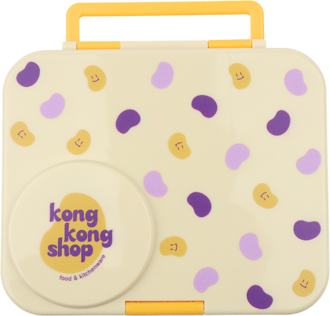 콩콩 플러스 1단 도시락 + 보온통 세트, 콩이도시락, 1세트