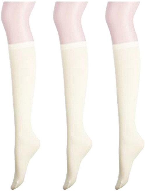 Anyleg 彩色半筒褲襪 80D 3入組