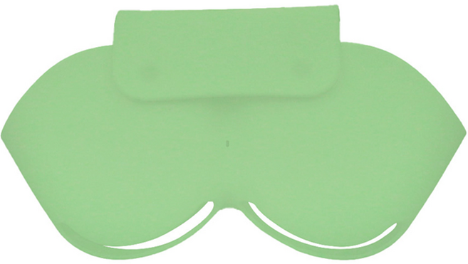 데일리조이 에어팟 맥스호환 실리콘 헤드폰 헤드셋 파우치, 그린, 1개