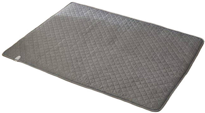 크리벨 탄소 무자계 전기요 좌우분리형, 킹더블(150 x 200 cm), 그레이