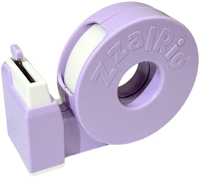 잘잘리오 아동용 안전 휴대용 테이프 디스펜서, 라벤더 퍼플, 1개
