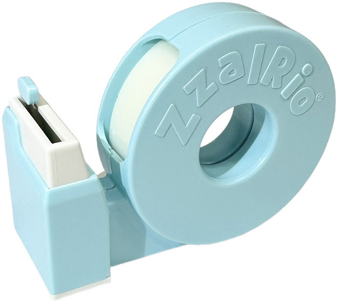 잘잘리오 휴대용 아동용 안전 테이프 디스펜서, 스카이 블루, 1개