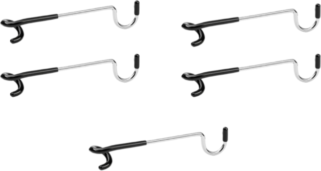 캠핑앤코 피그테일 S후크 다용도 랜턴걸이, 실버, 5개