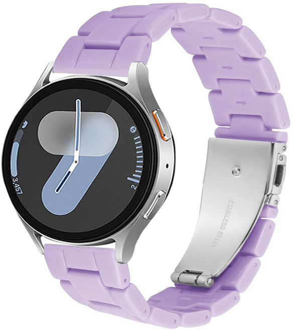 심플리로어 마카롱 버클 스트랩 일자형, 퍼플, 1개