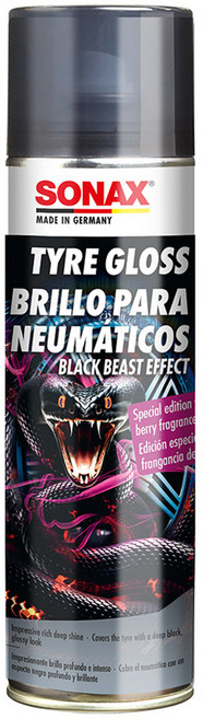 소낙스 타이어 글로스 블랙 비스트 에디션 광택제, 500ml, 1개