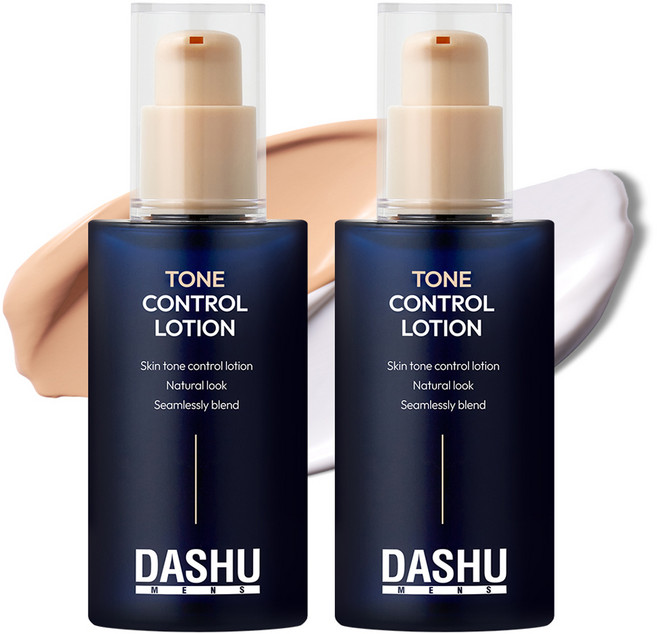 다슈 남성용 톤 컨트롤 로션 24~25호 65ml, 03 샌드베이지(24~25호), 2개