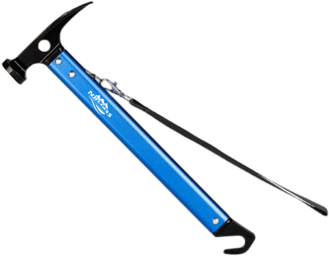뉴빛클라스 다용도 경량 캠핑망치, 블루, 1개