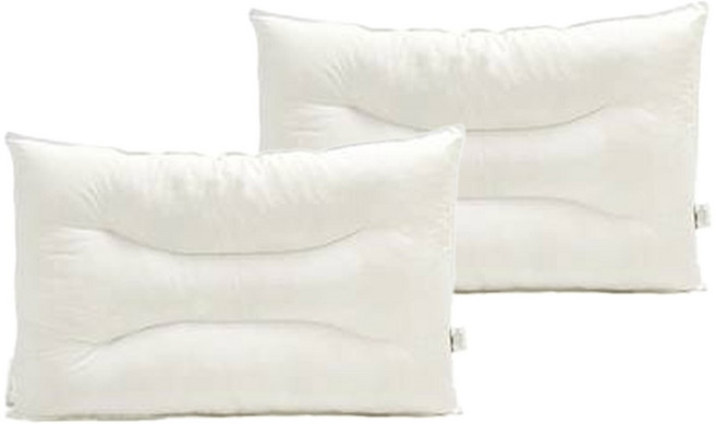 파르페by알레르망 국내 제조 알러지케어 양모 경추베개, 화이트, 2개