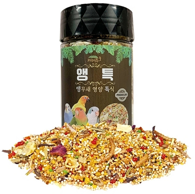 키워쥬 앵무새 영양특식 사료, 1개, 250g