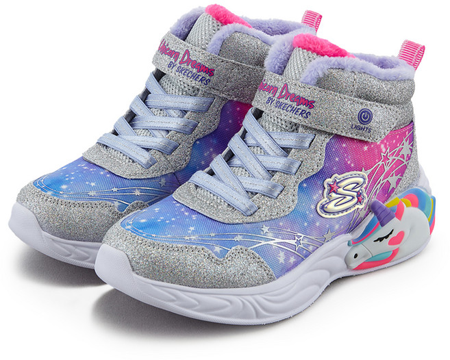스케쳐스키즈 여아용 유니콘 드림 부츠