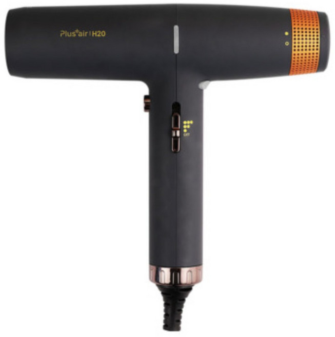 플러스에어 항공모터 헤어 드라이기 H20, H20(라이트블랙), 라이트블랙