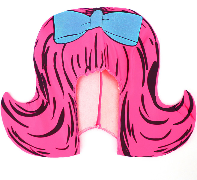 애니메이션 깜찍 레이디 가발, 핑크, 1개