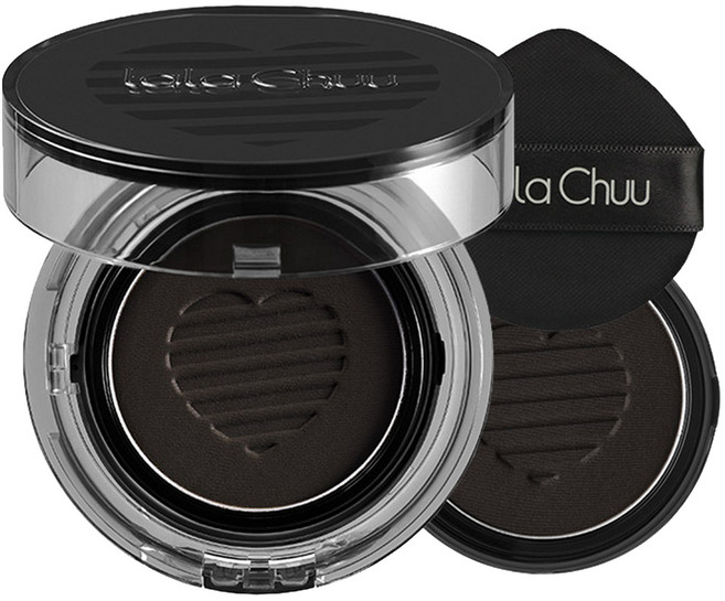 라라츄 헤어 쿠션 퍼펙트 본품 9g + 리필 9g 세트, 내츄럴블랙, 1개