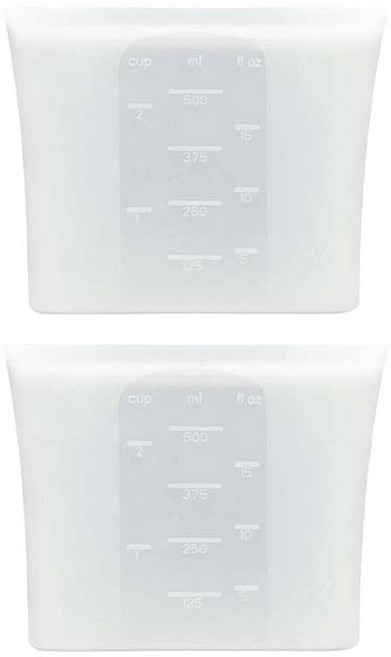 까사라이프 실리콘 지퍼백, 소(S), 2개, 1개입