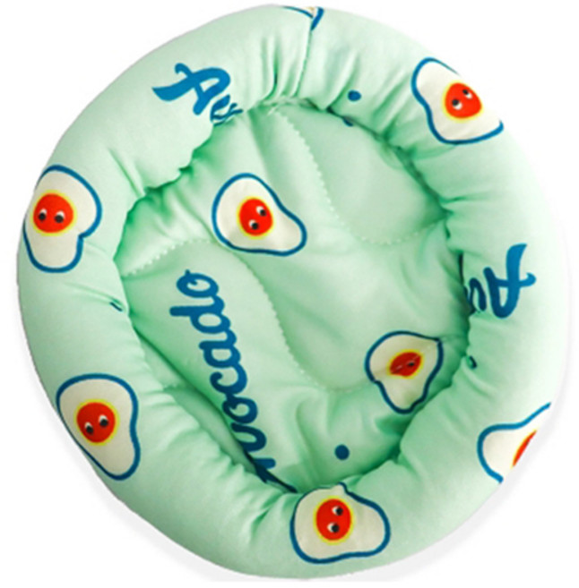 폭신폭신 앵무새 방석 침대 S 15cm, 그린, 1개