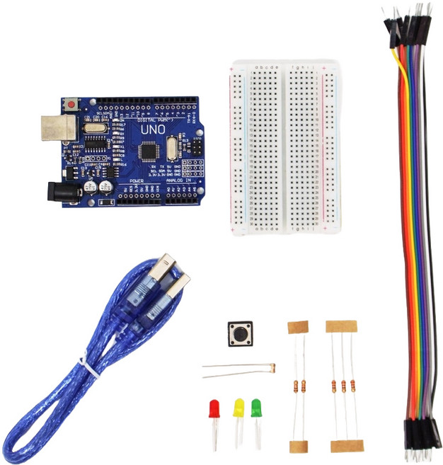 아두이노 입문자 필수 제로키트 메카솔루션 세트, 1세트