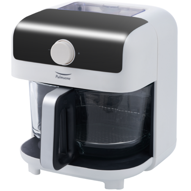 Pulmuone Health Life 圃美多健康生活 蒸氣玻璃鍋氣炸鍋 4.5L, AB04D10VG, 白色