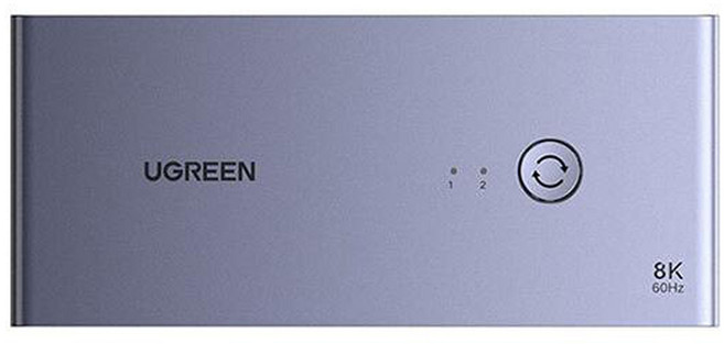 유그린 8K 60Hz HDMI 2.1 USB 멀티허브 KVM 스위치, CM692, 1개