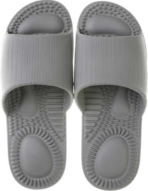 보니토리 쿠션 지압슬리퍼 발마사지 250, 그레이, 1개