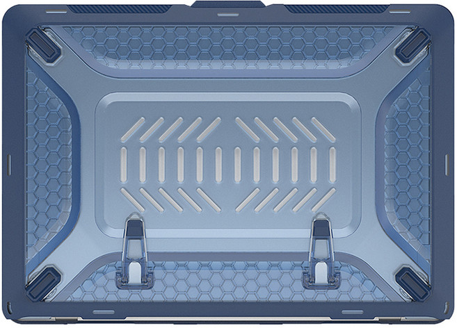 위니즈 Pro 16 맥북 쿨링 하드 케이스 M1 M2 M3 A2485/A2780/A2991 WZHMC-0100BE, 블루, 1개