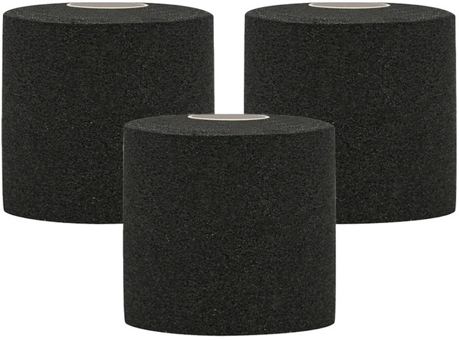 크리다 언더랩 근본 스포츠테이프 3.5cm x 20m 블랙, 3개, 1개입