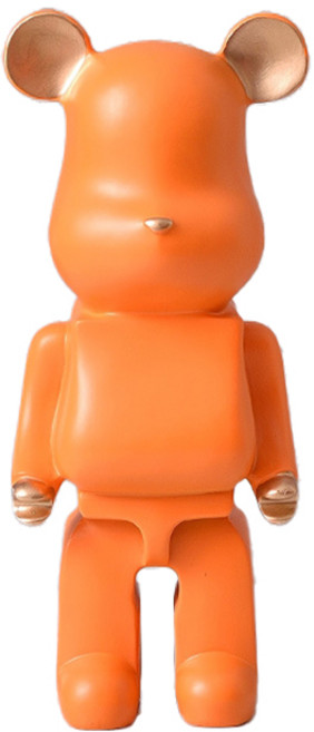베어 토이 세라믹 곰돌이 저금통, 오렌지, 1개