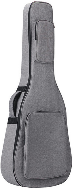 탑피아 간편한 편리한 기타 케이스 커버 그레이, 1개