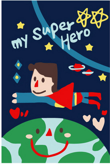 모모픽스페인팅 DIY 명화그리기 10 x 15 cm, A09 슈퍼히어로, 1개