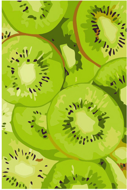 모모픽스페인팅 DIY 명화그리기 10 x 15 cm, A13 키위, 1개