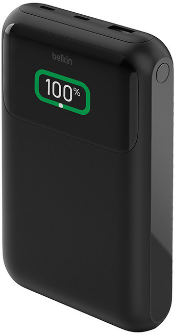 벨킨 부스트차지 프로 3포트 노트북용 65W 고속 충전 대용량 보조배터리 20K 20000mAh, BPB020btBK, 블랙