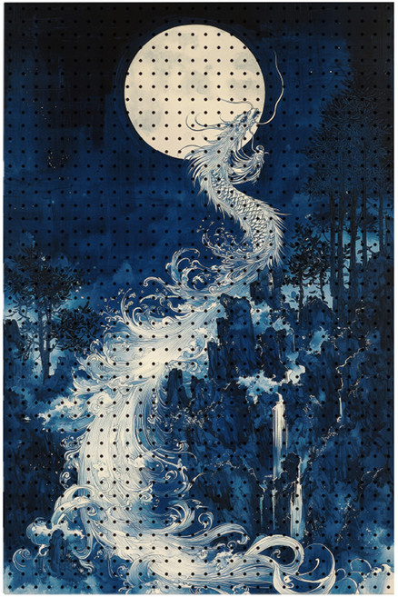 타공판닷컴 월광룡 UV프린팅타공판 600 x 900mm, 혼합색상, 1개