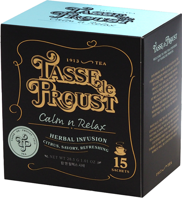 다질리언 타스드프로스트 캄앤릴렉스 허브차, 1.9g, 15개입, 1개